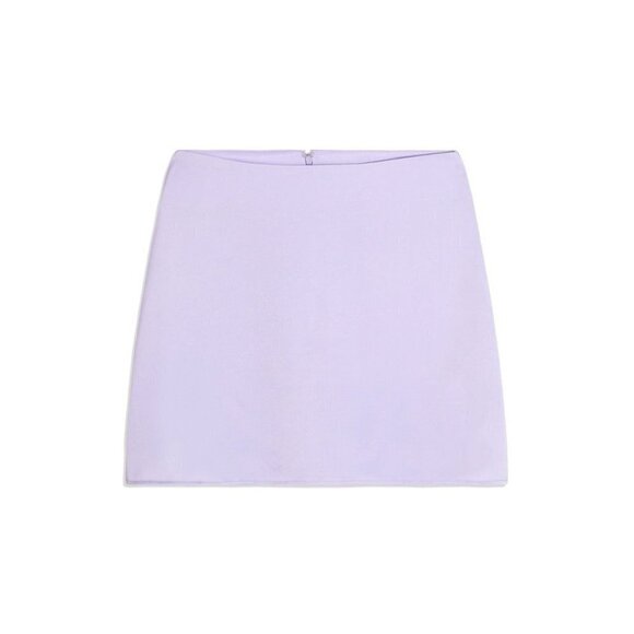 WeWoreWhat ladies  mini slip skit satin charmeuse heather purple new small - Picture 1 of 2